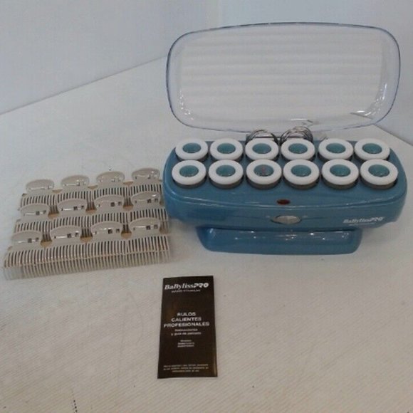 NEW BABYLISSPRO NANO TITANIUM‎ PROFESSIONAL 12-JUMBO ROLLER HAIRSETTER - Picture 3 of 4